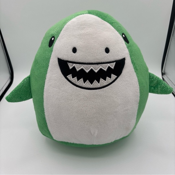 SHAWN THE SHARK 12” Sparkly Green Expressive Made By Fun Express Item No. 139606 - Picture 2 of 13